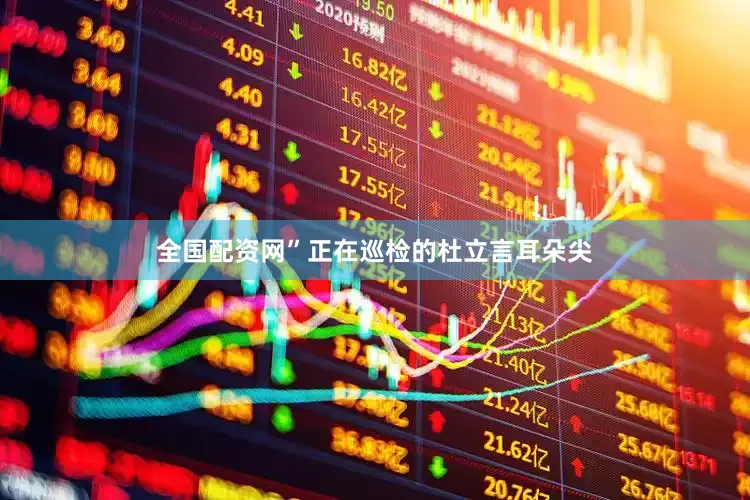 全国配资网”正在巡检的杜立言耳朵尖